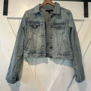 Forever 21 Light Blue Jean Jacket